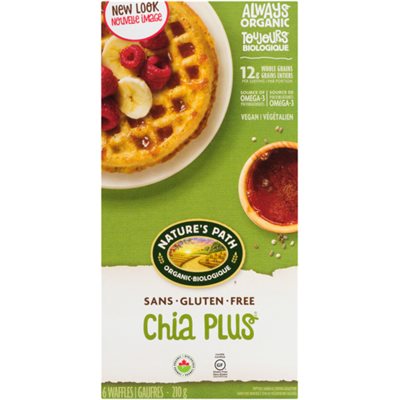 Nature's Path Gaufre Chia Plus Congele Bio