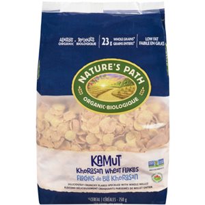 Nature's Path Cereal Kamut Khorasan Wheat Flakes Organic 750 g 