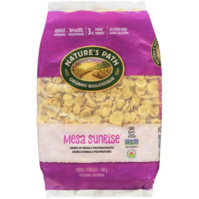 Nature's Path Céréales Mesa Sunrise Mais Lin Amaranthe Ecopac Sg Bio 750g