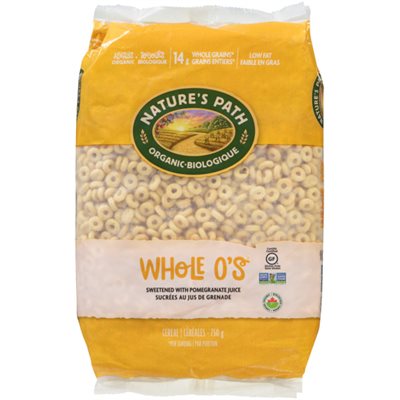 Nature's Path Céréales Whole O'S Bio Sans Gluten 750g