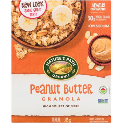 Nature's Path Organic Cereal Peanut Butter Granola 325 g 