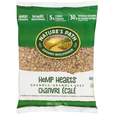 Nature's Path Cereal Hemp Hearts Granola Organic 750 g 