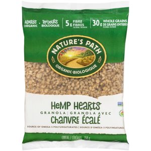 Nature's Path Cereal Hemp Hearts Granola Organic 750 g 