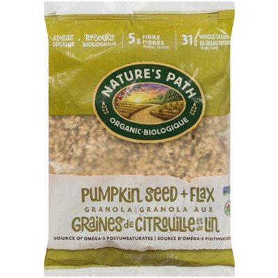 Nature's Path Granola Lin Plus Citrouille Ecopac Bio 750g