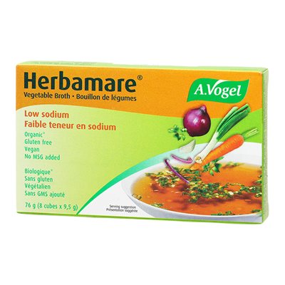 A.Vogel Herbamare Bouillon de légumes faible en sodium A.Vogel Herbamare Bouillon de légumes faible en sodium
