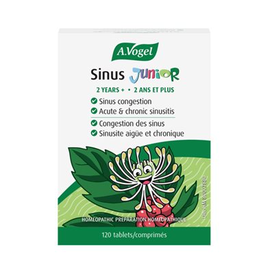A.Vogel Sinus Junior – 120 Comprimés A.Vogel Sinus Junior – 120 Comprimés
