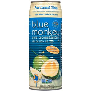 Blue Monkey Pure Coconut Water with Pulp! 520 ml 520 ml