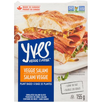 Yves Veggie Cuisine Simulated Salami Slices Veggie Salami 155 g 155g