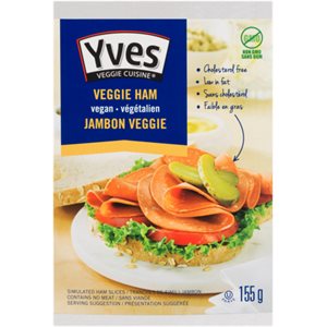 Yves Veggie Cuisine Simulated Ham Slices Veggie Ham 155 g 155g