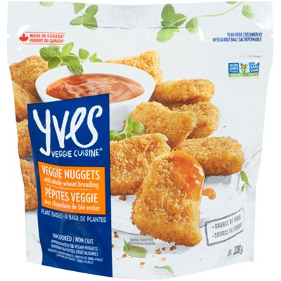 Yves Veggie Cuisine Simulated Chicken Nuggets Veggie Nuggets with Whole Wheat Breading 320 g 320g