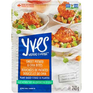 Yves Veggie Cuisine Sweet Potato & Chia Bites 240 g 235g