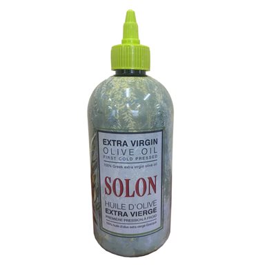 SOLON HUILE D'OLIVE EXTRA VIERGE BOUTEILLE À PRESSER 500ml