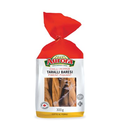 Aurora Chilli Pepper Taralli 300g