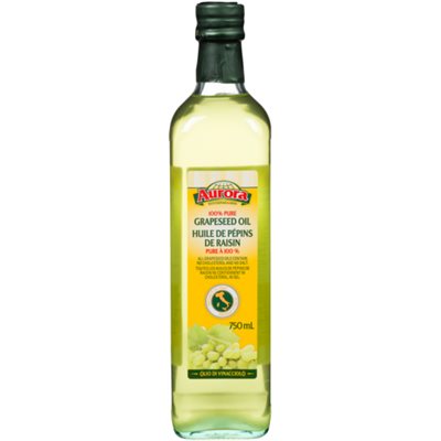 Aurora Huile de Pépins de Raisin Pure à 100 % 750 ml Aurora Huile de Pépins de Raisin Pure à 100 % 750 ml