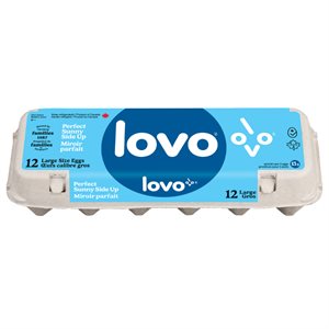 Lovo - Oeufs Gros Miroir Parfait 12un