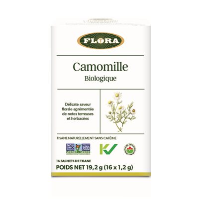 Flora Organic Chamomile herbal 16 sachets