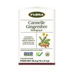 Flora Organic Cinnamon ginger herbal 16 sachets