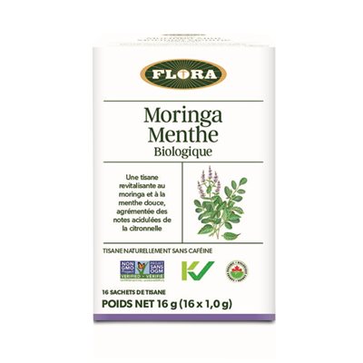 Flora Organic Moringa mint herbal 16 sachets