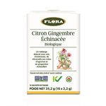 Flora Citron gingembre échinacée bio 16 sachets