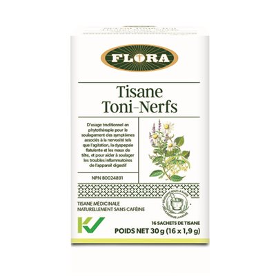 Flora Tisane Toni-nerfs 16 sachets