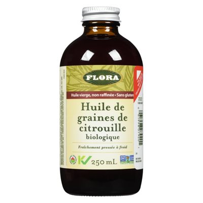 FLORA HUILE GRAINES CITROUILLE BIO 250ML