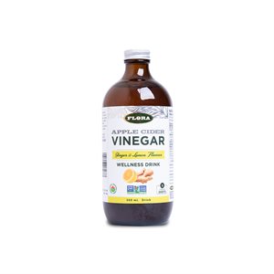 Flora Vinaigre Cidre Pomme Gingembre Citron