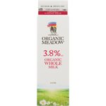 Organic Meadow Lait Entier Biologique 3,8 % M.G. 1 L