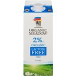 Organic Meadow Organic Lactose Free Milk 2% M.F. 2 L