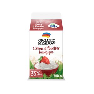 Organic Meadow Organic Whipping Cream 35% M.F. 500 ml