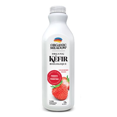 Organic Meadow Kéfir à la Fraise Biologique Organic Meadow Kéfir à la Fraise Biologique
