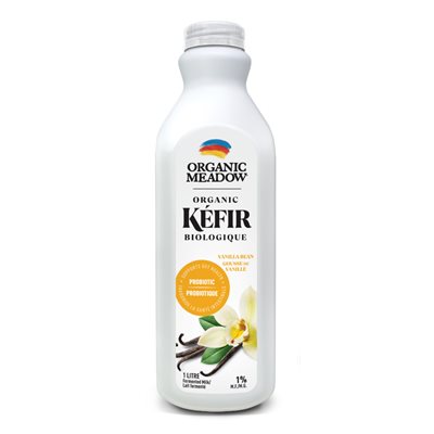 Organic Meadow Kefir Gousse de Vanille 1% Biologique Organic Meadow Kefir Gousse de Vanille 1% Biologique