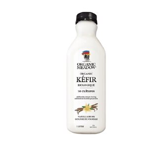 Organic Meadow Kefir Gousse de Vanille 1% Biologique