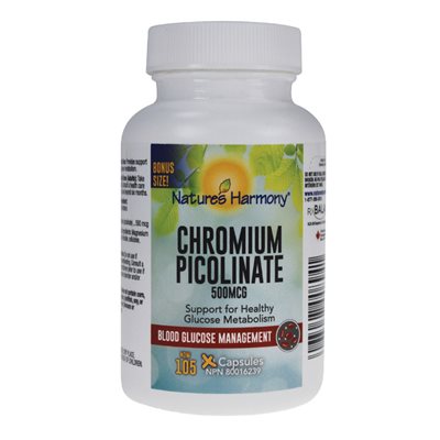 Picolinate De Chrome 500 Mcg