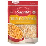 Saputo Fromage Cheddar 31%Mg Mélange 320g Râpé