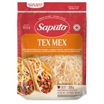Saputo Monterey Jack, Cheddar, Pizza Mozzarella Cheeses 25%Mf Blend Tex Mex 320g Shred