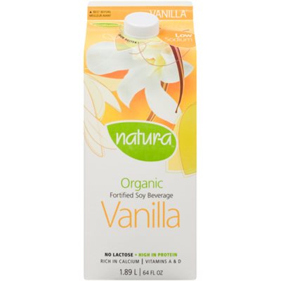 Natura Soy Drink Vanilla Organic 1.89L