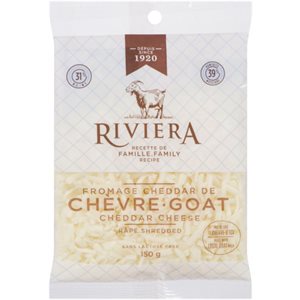 Maison Riviera Grated Goat Cheddar Cheese 150g