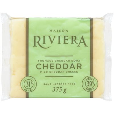 Maison Riviera Cheddar Blanc 375g