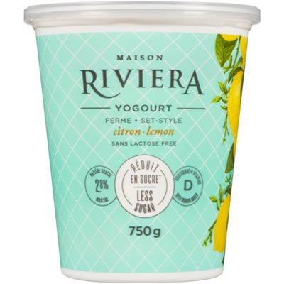 Maison Riviera Yogurt Farm Lemon 750g