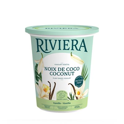 Maison Riviera Delice Vegetal Lait De Coco Vanille 650g