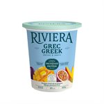 Riviera Greek Yogourt 0% Mango Passion 650g