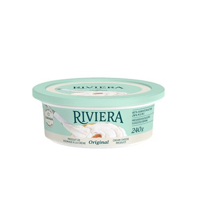 RIVIERA CREAM CHEESE PLAIN 240g