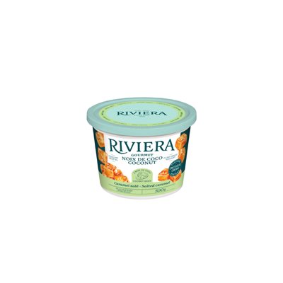 Riviera Coconut Plant-Based Yogourt Gourmet Salted Caramel 500g