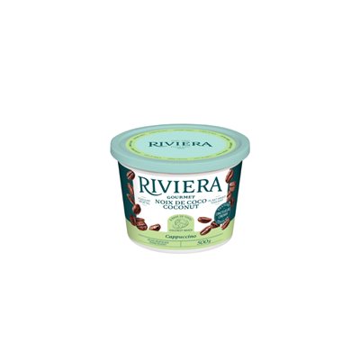 Riviera Coconut Plant-Based Yogourt Gourmet Salted Cappuccino 500g
