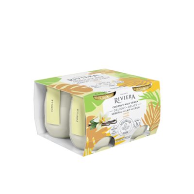 Riviera Coconut Milk Vegan Delight Mango Passionfruit 4X120G