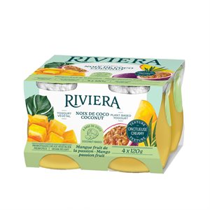 Riviera Coconut Milk Vegan Delight Mango Passionfruit 4X120G