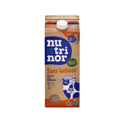 Nutrinor lactose free 1% m.f. Milk