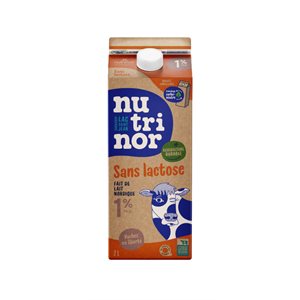 Nutrinor lactose free 1% m.f. Milk