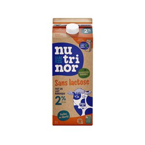 Nutrinor sans lactose 2% m.f. Lait