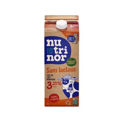 Nutrinor Lactose free 3.25% m.f. Milk 2L